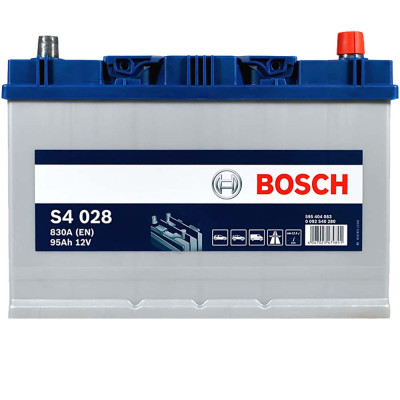 Акумулятор BOSCH 95Ah 830A R+ (правий +) Asia S40 280