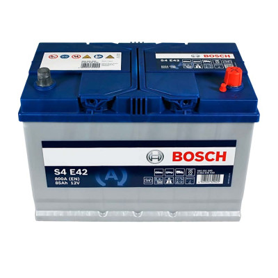 Акумулятор BOSCH 85Ah EFB Asia 800A R+ (правий +) D31 (S4E 420) н. к. Акумулятор BOSCH 85Ah EFB Asia 800A R+ (правий +) D31 (S4E 420) н. к.
