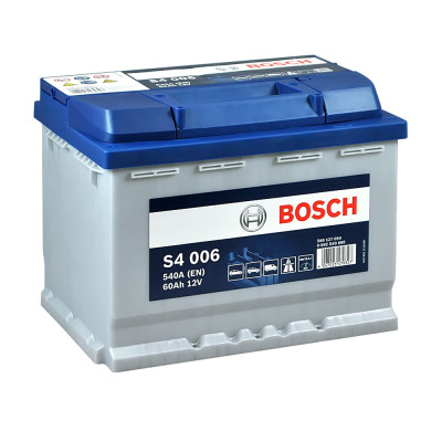 Акумулятор BOSCH 60Ah 540A L+ (лівий +) S40 060