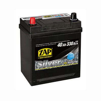 Акумулятор ZAP 40Аh 330А L+ Silver Calcium Asia 540 A1