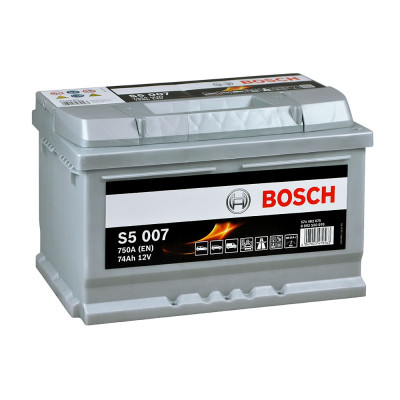 Акумулятор BOSCH 74Ah 750A R+ (правий +) S50 070 Акумулятор BOSCH 74Ah 750A R+ (правий +) S50 070