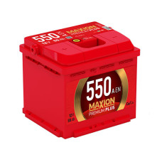 Акумулятор MAXION 55Аh 550 Premium Plus L+ (лівий +) (ISTA, Україна)