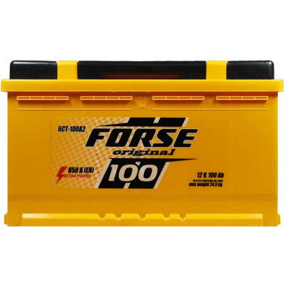 Аккумулятор FORSE 100Ah 850A R+ (правый +) (ISTA)