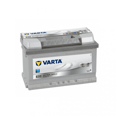 Аккумулятор VARTA 74Ah 750А R+ Silver Dynamic (правый +) E38