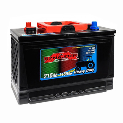 Аккумулятор SZNAJDER Farmer 215Ah 1150A R+ (правый +)