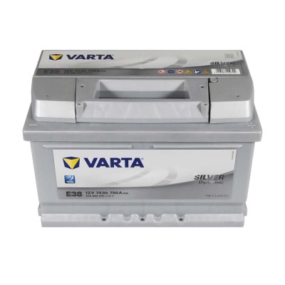 Аккумулятор VARTA 74Ah 750А R+ Silver Dynamic (правый +) E38