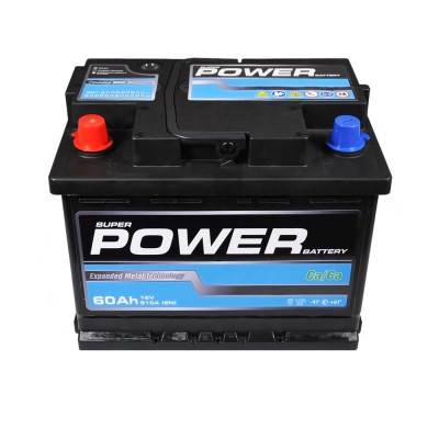 Аккумулятор POWER 60Ah 510A Black L+ (левый +) L2 MF