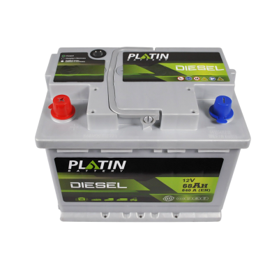 Акумулятор PLATIN 68Ah 640A Silver Diesel L+ (лівий +) MF L2