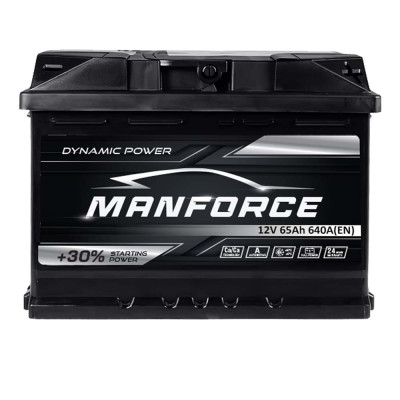 Аккумулятор MANFORСE 65Ah 640A R+ (правый +) MF L2