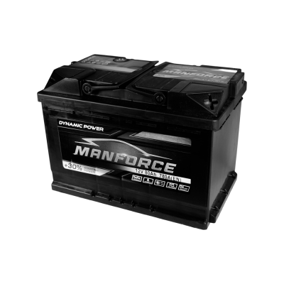 Аккумулятор MANFORСE 80Ah 780A R+ (правый +) MF L3