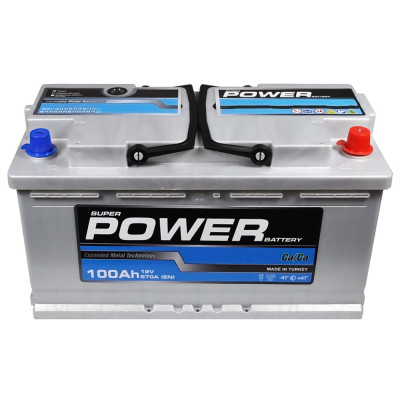 Акумулятор POWER 100Аh 870A Silver R+ (правий +) L5 MF