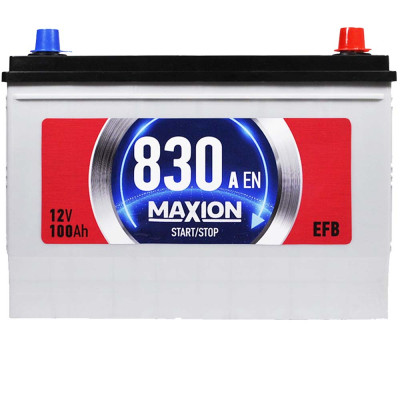 Акумулятор MAXION EFB Asia 100Ah 830A R+ (правий +) SMF N70 (Туреччина)