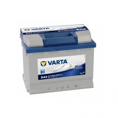 Акумулятор VARTA 60Ah 540A L+ Blue Dynamic (лівий +) D43
