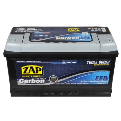 Акумулятор ZAP EFB 100Аh 800А Carbon R+ (правий +) (600 05)