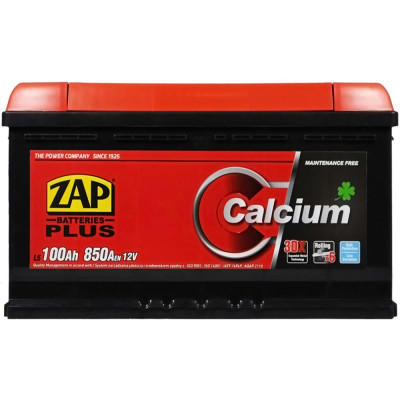 Аккумулятор ZAP Plus 100Ah 850A R+ (правый +) 600 95