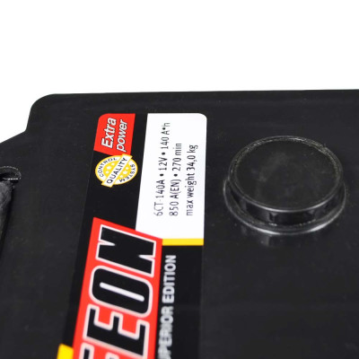 Акумулятор FEON 140Аh 850A L+ (лівий +)