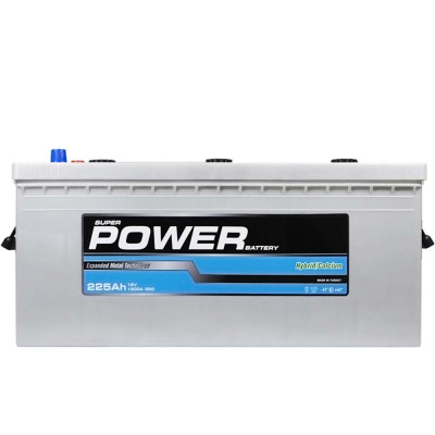 Аккумулятор POWER Silver 225Ah 1500A L+ (левый +) D6 MF