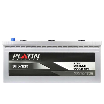 Акумулятор PLATIN Silver 230Ah 1550A L+ (лівий +) MF D6