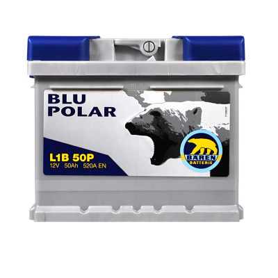 Акумулятор BAREN 50Аh 520А Blu polar R+ (правий +)