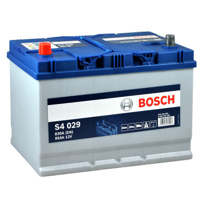 Аккумулятор BOSCH 95Ah 830A L+ (левый +) Asia S40 290