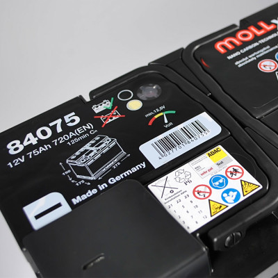 Акумулятор MOLL 75Ah 720A R+ X-Tra Charge (правий +) (L3)