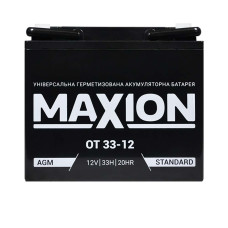 АКБ OT MAXION 12-33 (12V,33Ah)