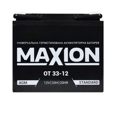 АКБ OT MAXION 12-33 (12V,33Ah)