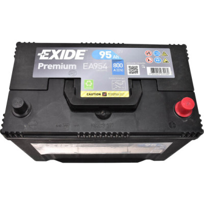 Аккумулятор EXIDE Premium (EA954) Asia (D31) 95Аh 800Ah R+
