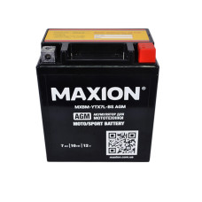Мото акумулятор MAXION 12V 7A R+ (правий +) YTX 7L-BS AGM