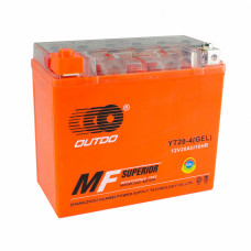 Мото акумулятор Outdo Gel 12V 20A R+ (лівий +) YT 20-4