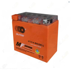 Мото акумулятор Outdo Gel 12V 12A L+ (лівий +) YTX 14-BS