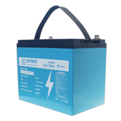 Акумулятор Dipower LiFePO4 12V/100AH (1280W*h) (літій-залізо-фосфатний акумулятор для ДБЖ (UPS))