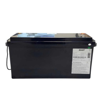 Акумулятор MUST LiFePO4 25,6V/100AH (2560W*h), (літій-залізо-фосфатний акумулятор для ДБЖ (UPS))