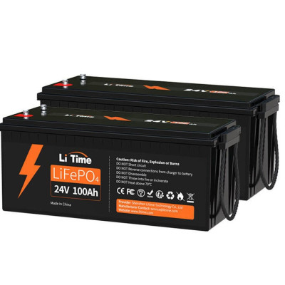Акумулятор LiTime LiFePO4 25,6V/100AH (2560W*h), (літій-залізо-фосфатний акумулятор для ДБЖ (UPS))