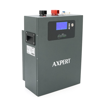 Аккумуляторная батарея AXPERT LiFePO4  25.6V 100Ah, 2,56kWh, BMS100A, CAN2.0/RS232/RS485, 6000 cycles 300x148x420  23,5 kg