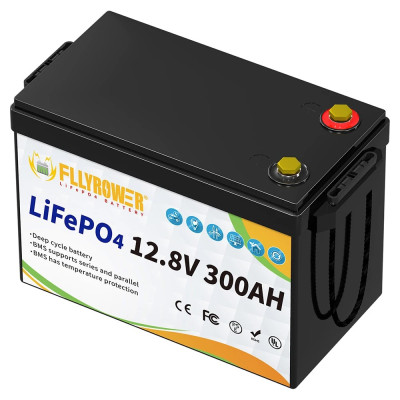 Акумулятор FlyPower LiFePO4 12V/300AH, 3840W*h (літій-залізо-фосфатний акумулятор для ДБЖ (UPS)) Акумулятор FlyPower LiFePO4 12V/300AH, 3840W*h (літій-залізо-фосфатний акумулятор для ДБЖ (UPS))
