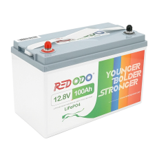 Акумуляторна батарея LiFePO4 Redodo 12V 100Ah Self-heating, 1280Wh, BMS 100A, 329*172*214мм