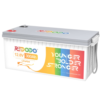 Акумуляторна батарея LiFePO4 Redodo 12.8V 300Ah , 3840Wh, BMS 200A, 522*240*218мм
