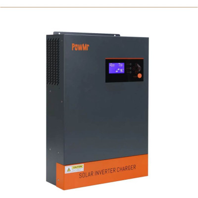 Гібридний інвертор Powmr POW-HVM5.5K-48V-P, 48 В, 5500 Вт (безперебійник, UPS, ДБЖ)