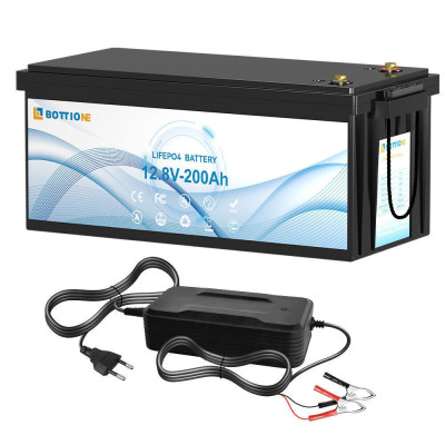Акумулятор Bottione LiFePO4 12V/200AH (2400W*h) (літій-залізо-фосфатний акумулятор для ДБЖ (UPS)) Акумулятор Bottione LiFePO4 12V/200AH (2400W*h) (літій-залізо-фосфатний акумулятор для ДБЖ (UPS))