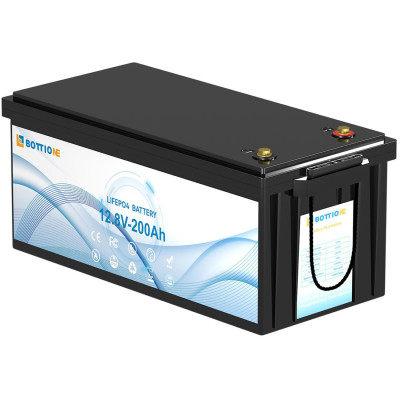 Акумулятор Bottione LiFePO4 12V/200AH (2400W*h) (літій-залізо-фосфатний акумулятор для ДБЖ (UPS)) Акумулятор Bottione LiFePO4 12V/200AH (2400W*h) (літій-залізо-фосфатний акумулятор для ДБЖ (UPS))