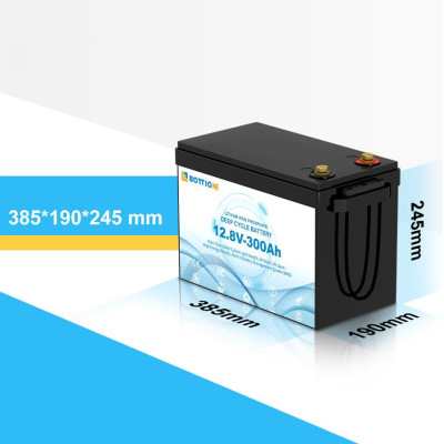 Акумулятор Bottione LiFePO4 12V/300AH, 3840W*h (літій-залізо-фосфатний акумулятор для ДБЖ (UPS))