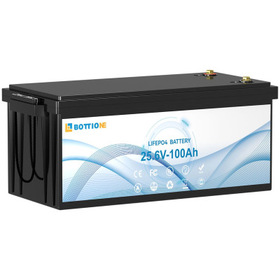 Акумулятор Bottione LiFePO4 24V/100AH (2560W*h) (літій-залізо-фосфатний акумулятор для ДБЖ (UPS)) Акумулятор Bottione LiFePO4 24V/100AH (2560W*h) (літій-залізо-фосфатний акумулятор для ДБЖ (UPS))