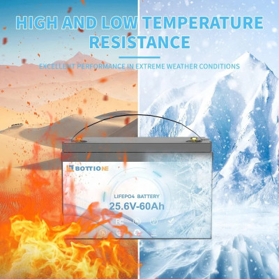 Акумулятор Bottione LiFePO4 25.6V/60AH (1536W*h) (літій-залізо-фосфатний акумулятор для ДБЖ (UPS)) Акумулятор Bottione LiFePO4 25.6V/60AH (1536W*h) (літій-залізо-фосфатний акумулятор для ДБЖ (UPS))