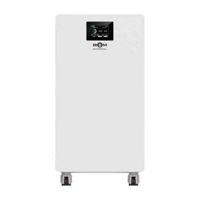 Акумулятор Biom Professional 16кВт, BALFP-512314-V2 LiFePO4 51,2V/314AH, 16076W*h, (Bluetooth, CAN, RS485, Wi-Fi)