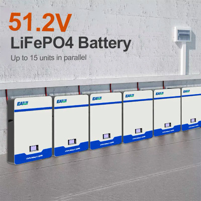 Акумулятор Easun Power LiFePO4 51.2V 200AH, 100A/200A (10240 W*h) (літій-залізо-фосфатний акумулятор для ДБЖ (UPS)) Акумулятор Easun Power LiFePO4 51.2V 200AH, 100A/200A (10240 W*h) (літій-залізо-фосфатний акумулятор для ДБЖ (UPS))