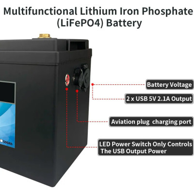 Акумулятор Kepworth LiFePO4 24V/60AH (1440W*h) (літій-залізо-фосфатний акумулятор для РЕБ, ДБЖ (UPS))