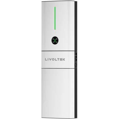 Комплект резервного автономного живлення ДБЖ/UPS Livoltek Hyper-6000 + акумулятор Livoltek BLF51 LiFePO4 51,2V/100AH, 5000 Вт, 5120 Вт/год