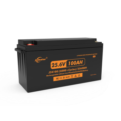 Акумулятор JSDSOLAR LiFePO4 25,6V/100AH (2560W*h) J24100, (літій-залізо-фосфатний акумулятор з Bluetooth)