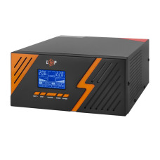 Інвертор LogicPower 12В, 1050 Вт LPM-PSW-1500VA Black ДБЖ з правильною синусоїдою